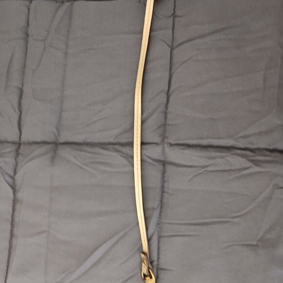 Coach Wristlet in Gold Signature trimmed with Gold Leather and Studs - Picture 8 of 8